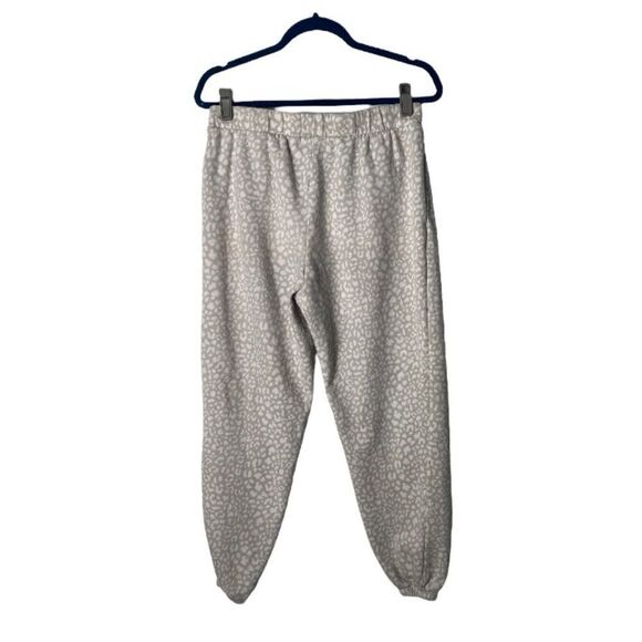 Colsie SZ M beige and white jogger sweatpants - Picture 2 of 4